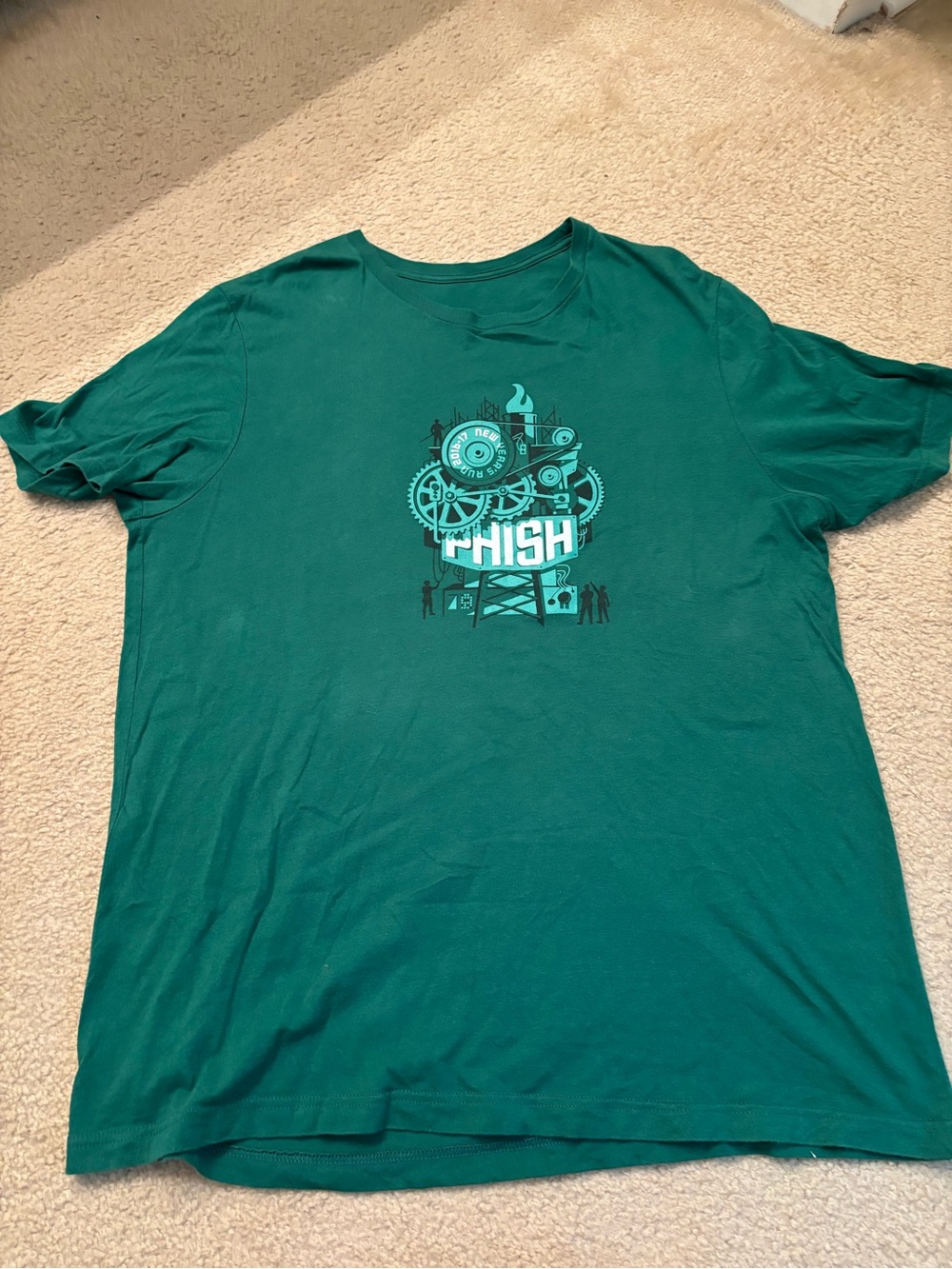 Phish 2016-17 MSG run shirt